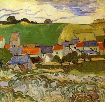  Gogh Art - Vue d’Auvers Vincent van Gogh